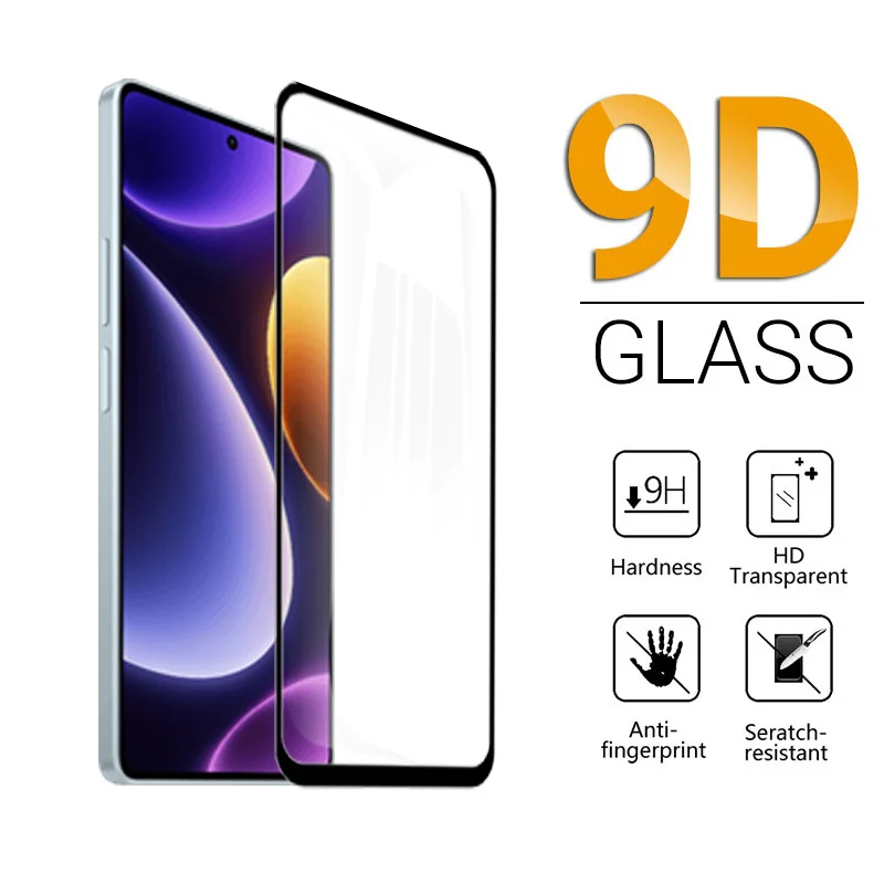 Poco F5 Pro Tempered Glass For xiaomi poco f5 Screen Protector poco x5 pro Glass Front Protective Film poco x4 gt Camera Film poco F4 pro x4pro m4pro Pelicula de Vidro poco m5 s Glass Mica