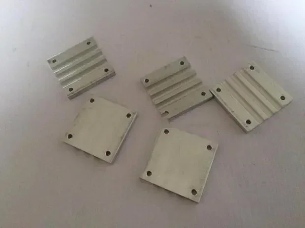 6mm heat pipe pressing block / heat pipe buckle / 50*50mm 100*50mm circular heat pipe pressing plate mute assembly buckle