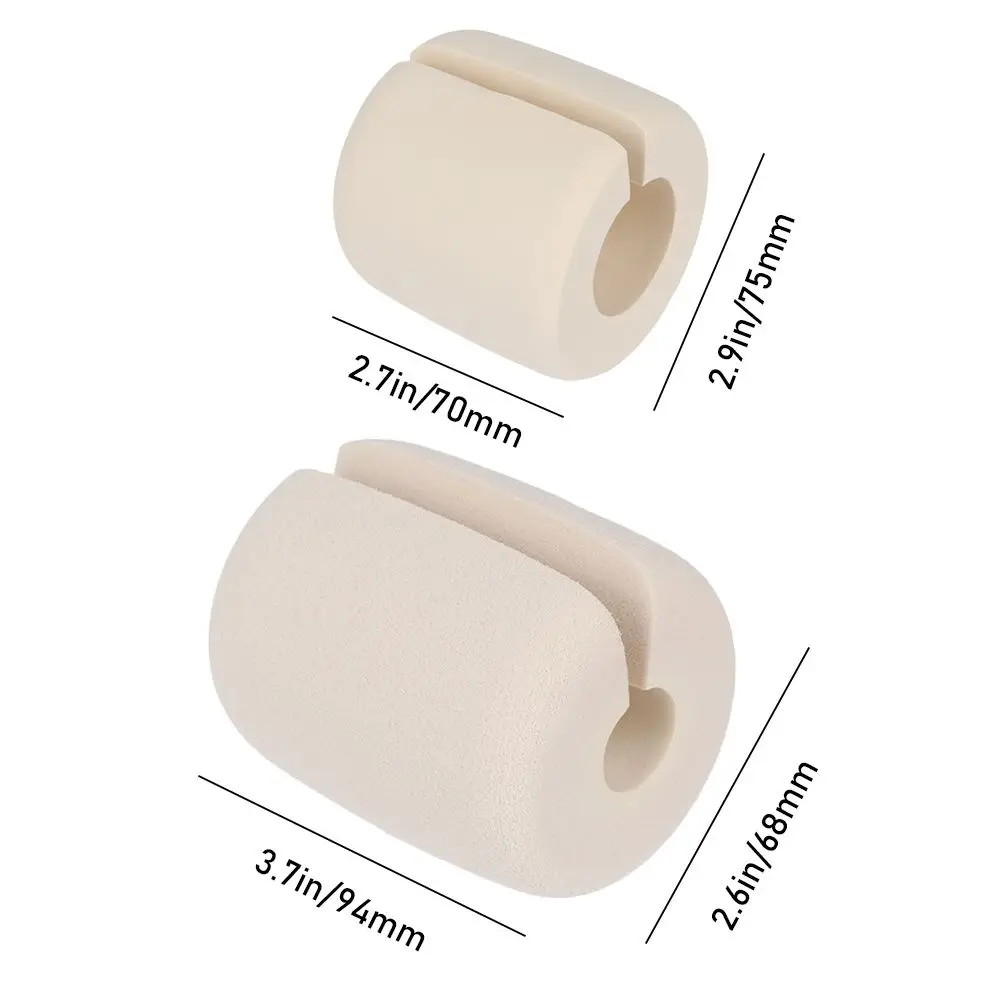 ตัวกันนิ้วเด็กแบบรูปตัว C สำหรับป้องกันนิ้วมือ ที่กั้นประตู คลิปหนีบประตู ล็อคการ์ด ตัวกันกระแทกประตูแบบโฟม ตัวล็อคประตูเพื่อความปลอดภัย