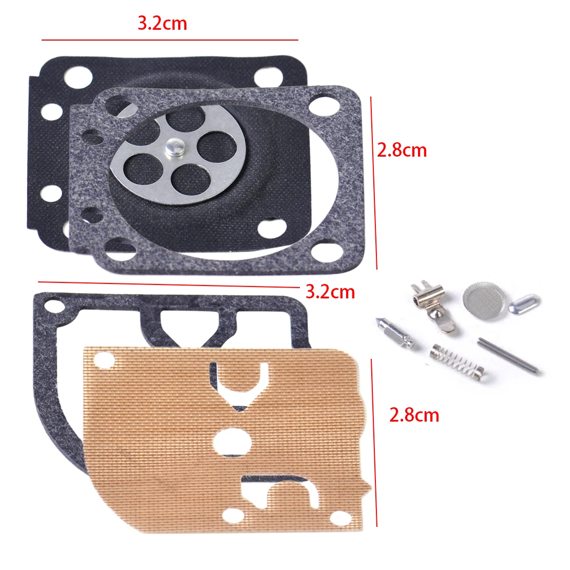 LETAOSK High Quality Carburetor Repair Rebuild Diaphragm Gasket Kit for STIHL 024 MS240 026 MS260 Chainsaw