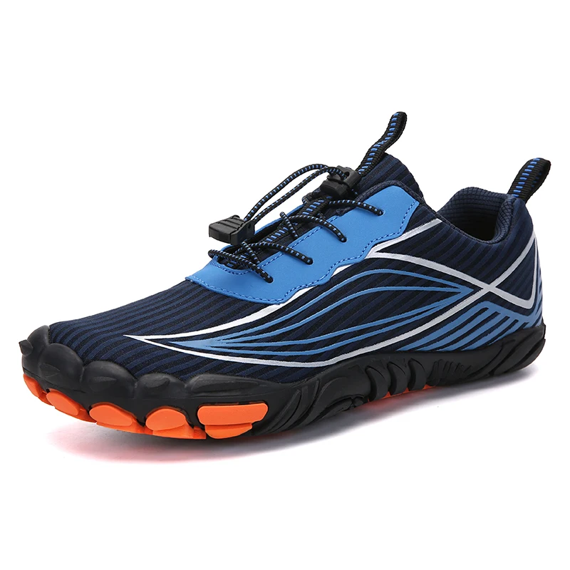 Outdoor sports shoes breathable mesh fitness shoes non-slip platform light hiking upstream shoes swimming yoga shoes