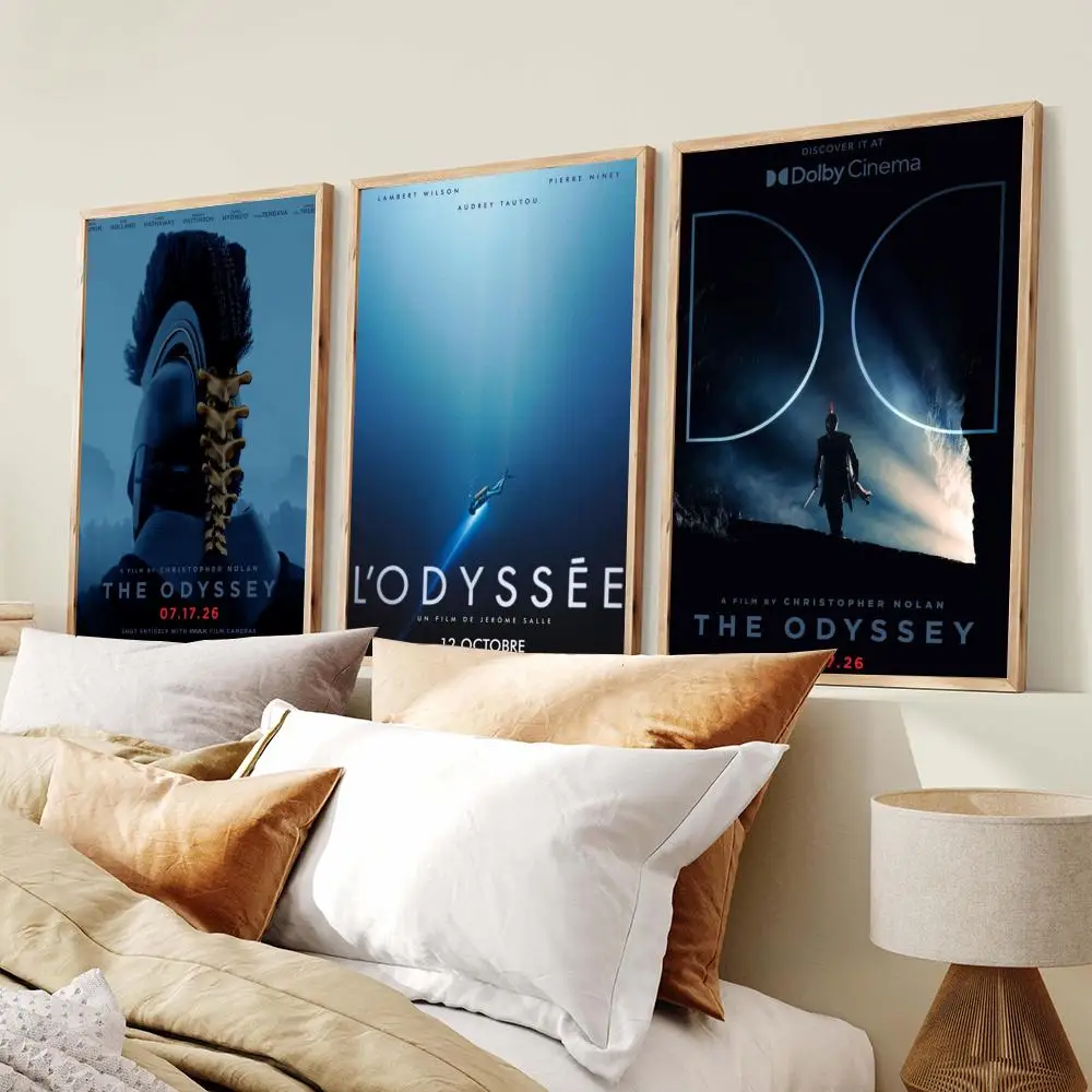 Movie T-The Odyssey Poster PP Wall Decor Posters Celebrity Movie Art Prints Bedroom Office Gift