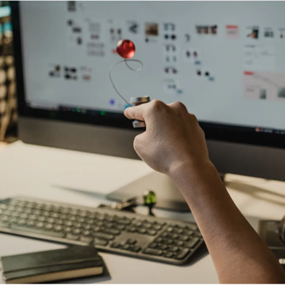 Sztuczki palcowe zabawka zabawne sztuczki piłka palec miecz piłka dzieci dorosły palec ćwiczenia koncentracja gra palcowa zabawki antystresowe