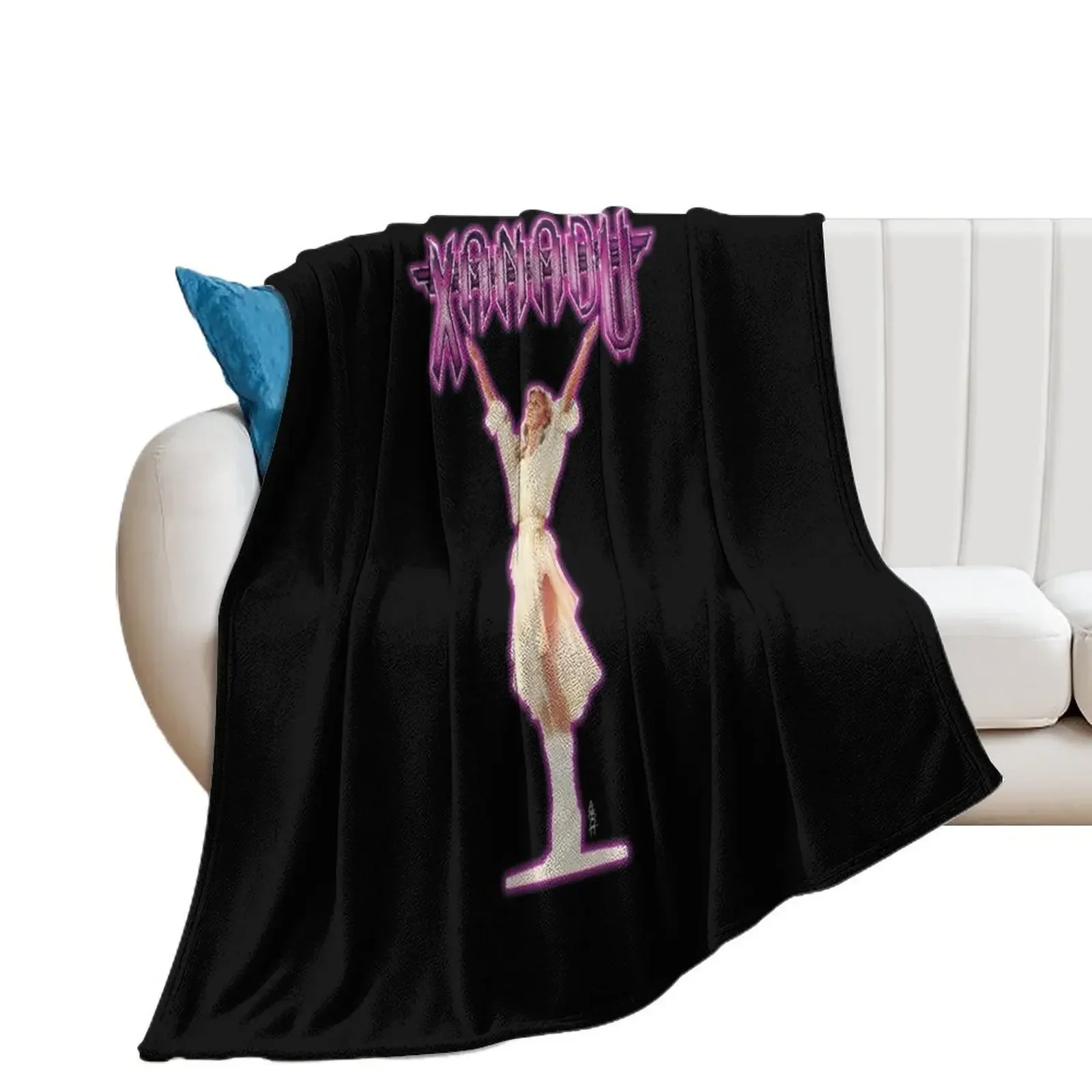 XANADU Kira Olivia Newton-John Throw Blanket Extra Large Throw Decorative Sofas Blankets