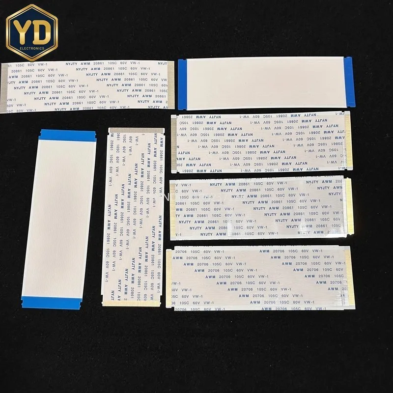 YD 100PCS/ 60pin FFC Cable Is Applicable To The Latest LCD Logic Board (t-con FFC) with A Width of 34mm