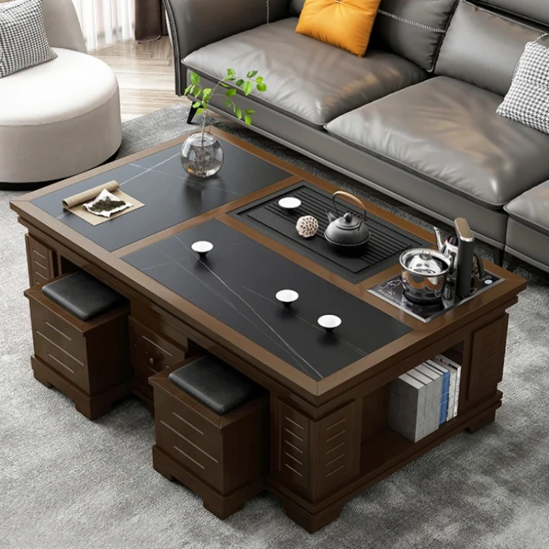 

Clear Living Room Coffee Table Modern Design Wood Floor Nordic Coffee Table Minimalist Black Beistelltisch Furniture For Home