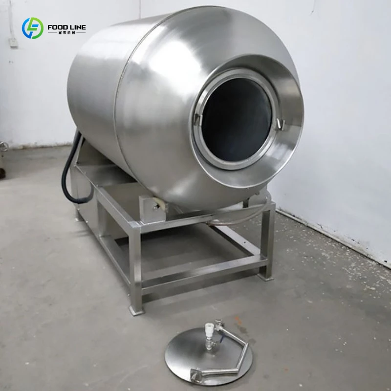 Industrial Vacuum Tumbling Machine Meat Tumbling Curing Equipment For Meat Processing Plant FL Customized
