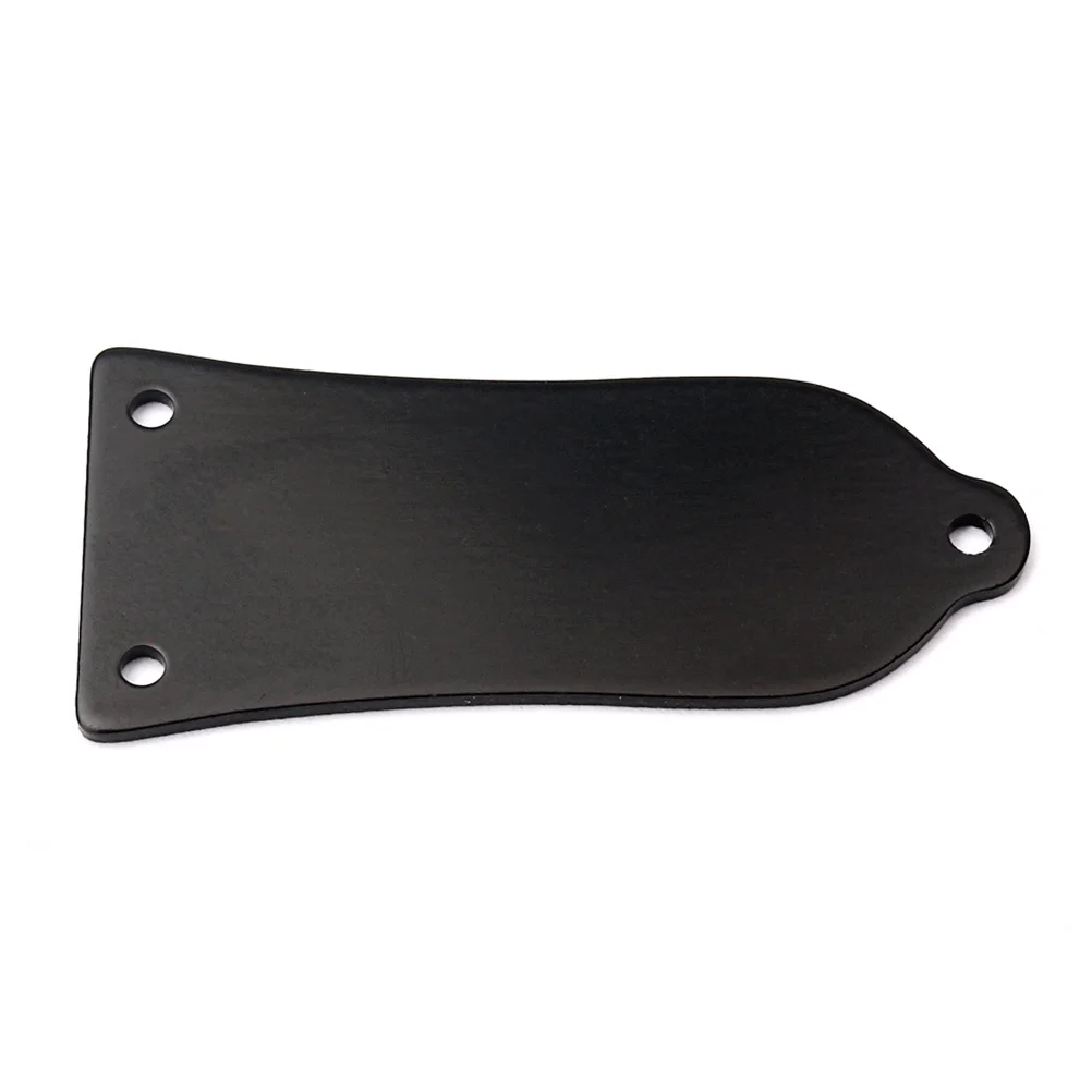

Metal Truss Rod Cover 3 Holes Black for Electric Guitar Bass Durable Long Lasting Protection Replacement Parts Gr18