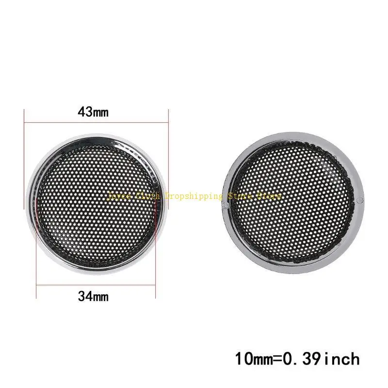 

36mm Mini Speaker Grill Mesh Speaker for Protection Cover Loudspeaker Protective 10CD
