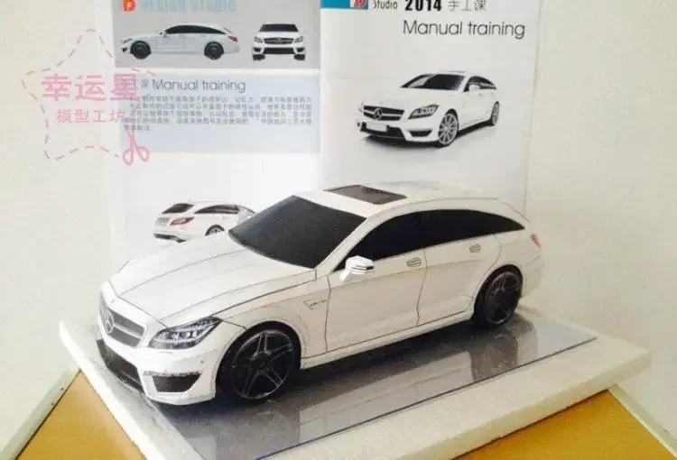 

CLS63-AMG SUV 3D бумажная модель DIY Hand Limited Edition