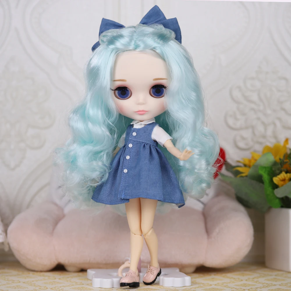 ICY DBS muñeca blyth 1/6 bjd juguete cuerpo articulado piel blanca cara brillante y mate 30cm a la venta precio especial juguete para regalo muñeca