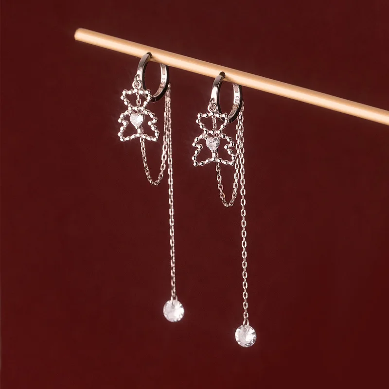 

Женские серебряные серьги, дизайнерские модные серьги в минималистичном стиле