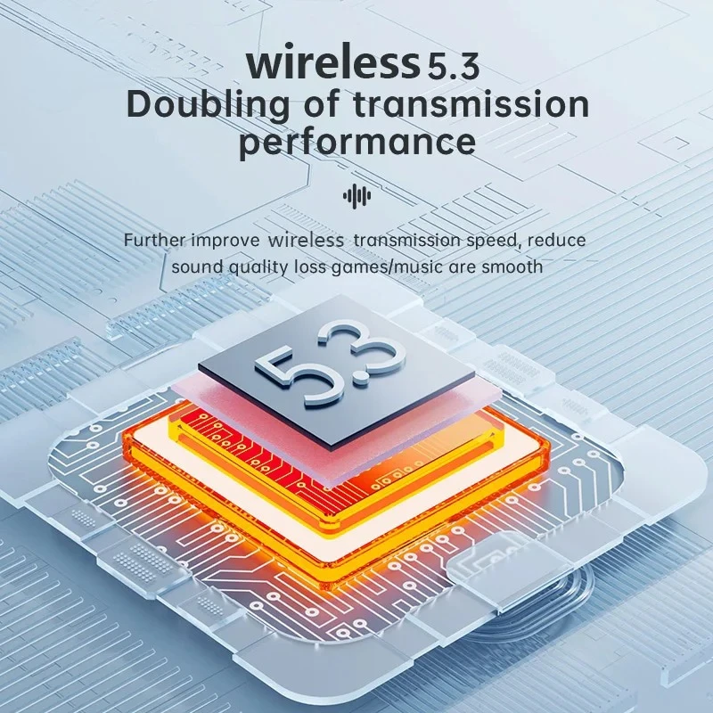 سماعات بلوتوث أصلية من Air pro مزودة بتقنية البلوتوث 5.3 سماعات أذن للألعاب لهاتف iPhone Apple Xiaomi Android