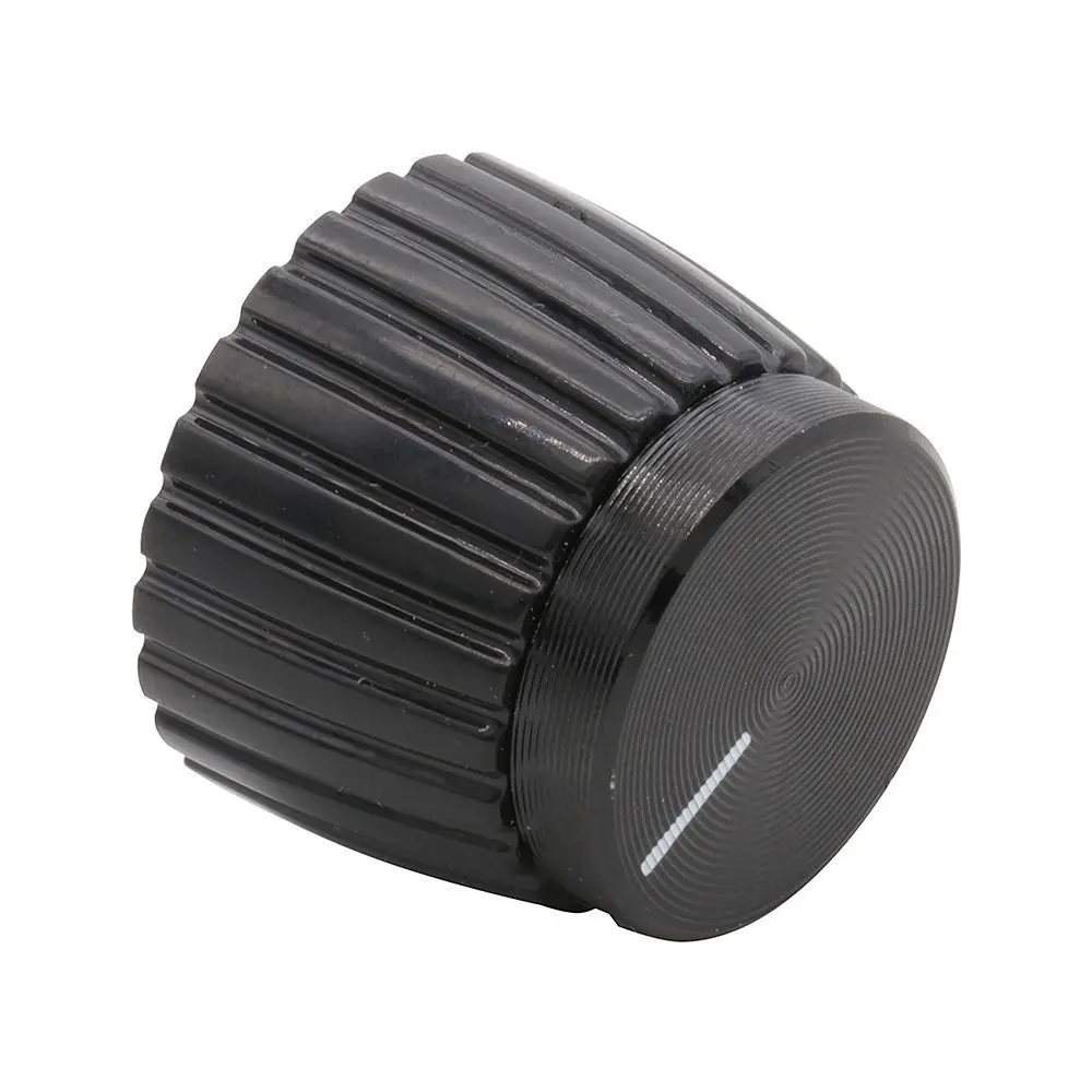 5Pcs 20x16mm Guitar AMP Pointer Knob Cap Set Screw Fixed Plastic Amplifier Knob Replacement Heat Resistance