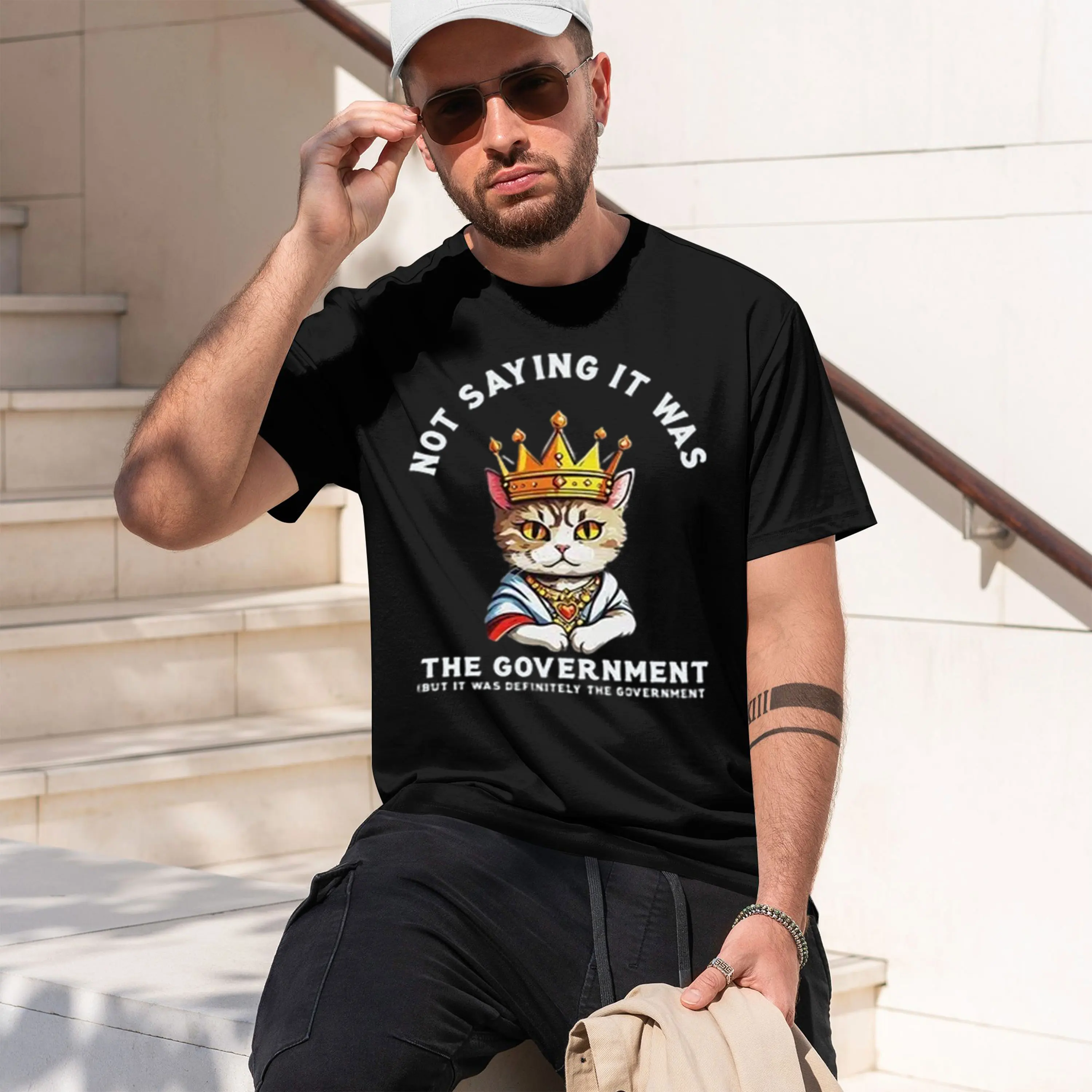 NEW Not Saying It Was The Tin Foil Hat T-Shirt 2026 New Model Short-sleeve crewneck T-Shirt Classic Casual Multiple Colors and S
