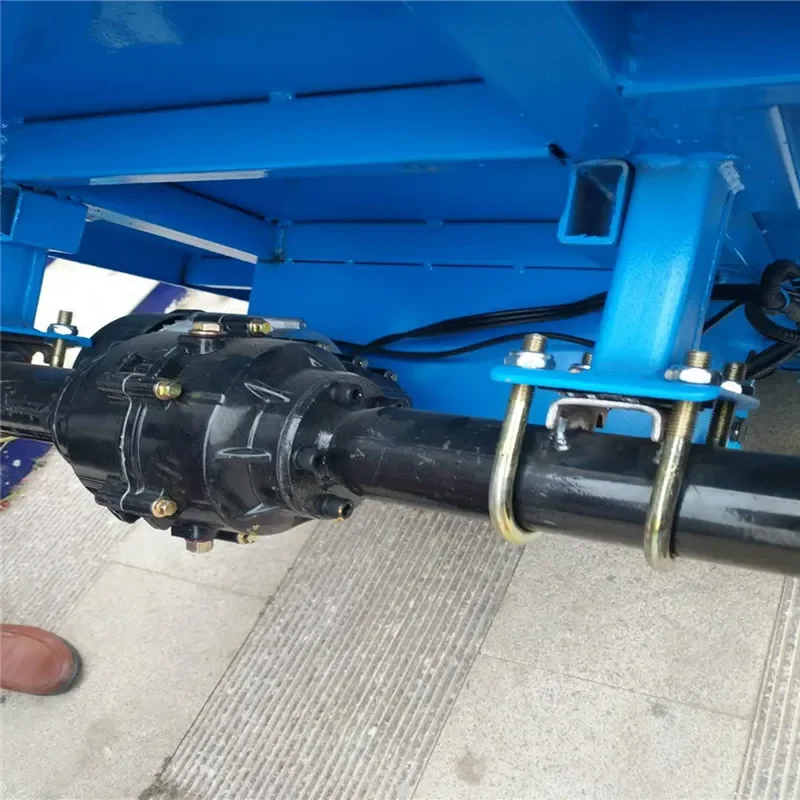 Electric Trolley High Load Workshop Truck Construction Site Warehouse Pulling Goods Battery Car Factory Greenhouse Turnover