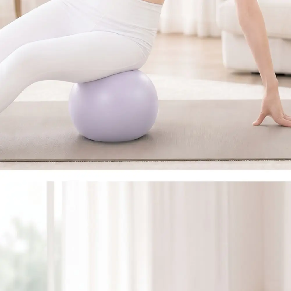 Lightweight 25cm Yoga Ball For Pilates Fitness Training Anti Slip Core Stability Equipment Home Gym Exercise Accessory