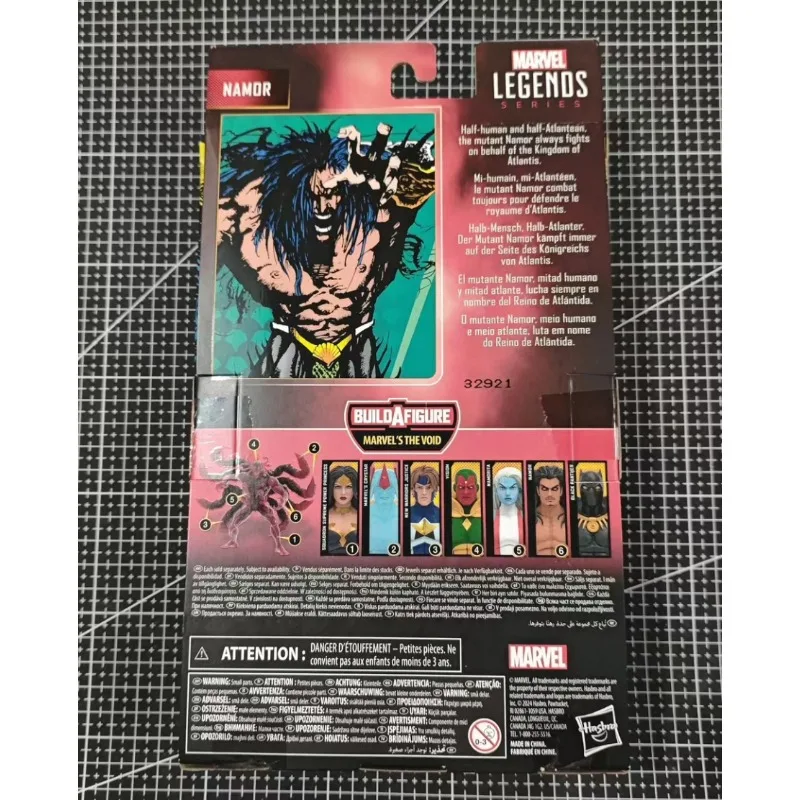 

Оригинальная фигурка Намора из серии Marvel Legends, модель игрушки, подарок