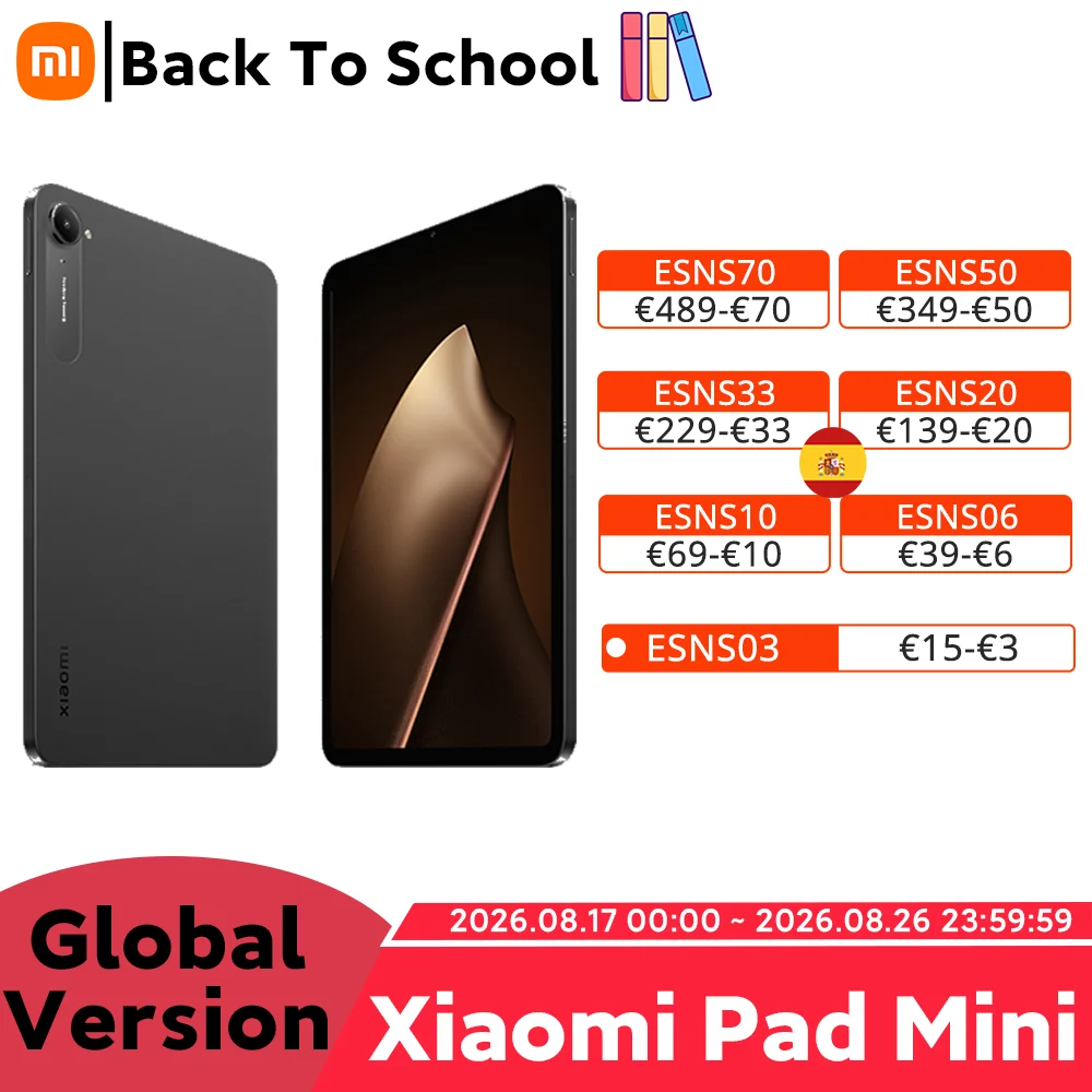 Versión Global Xiaomi Pad Mini tableta MediaTek Dimensity 9400+ procesador 8,8 "3K 165Hz pantalla 7500mAh Batería grande 67W HyperCh