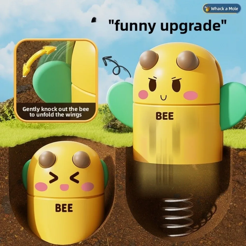 

Новая интерактивная музыкальная игрушка-молоток «Милая пчелка-крот» для развития сенсорики малышей от 3 лет