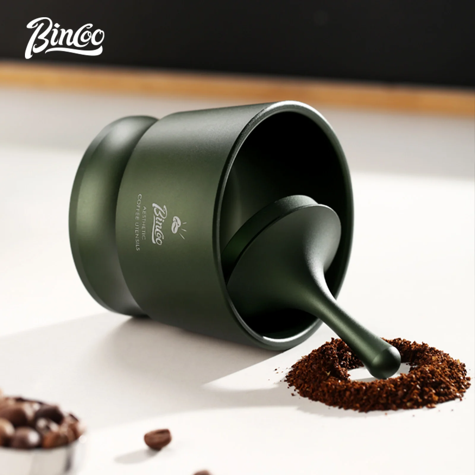 

Bincoo Coffee Dosing Shaker 58mm Portafilter Espresso Dosing Cup Coffee Powder Receiver Container Barista Tool Espresso Accessor
