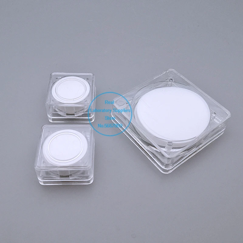 25pcs/lot lab BT Glass fiber 13mm to 200mm No.49 microporous membrane filter 49-TYPE fiberglass paper dust removing