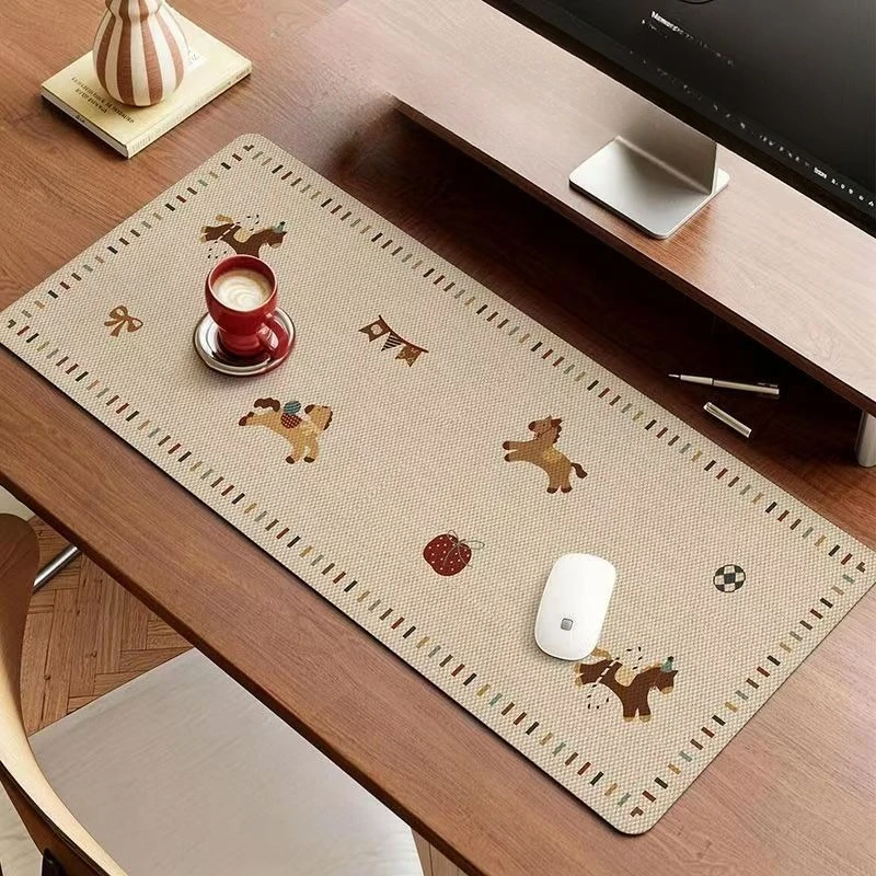 oversized mouse pad simple boys and girls e-sports game office  wrist guard computer desk mat