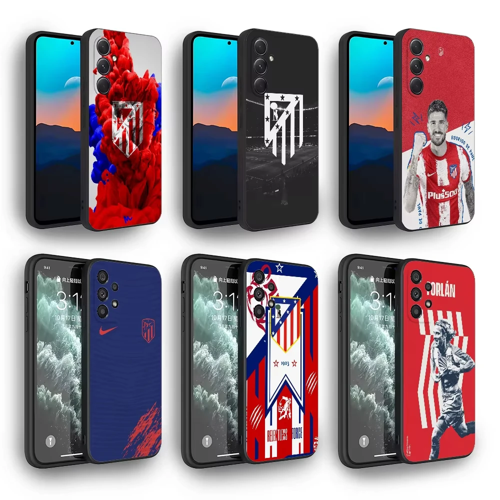 Football Club M-madrid Phone Case For Samsung Galaxy S25 S24 S23 S22 S21 PLUS ULTRA Soft Cover