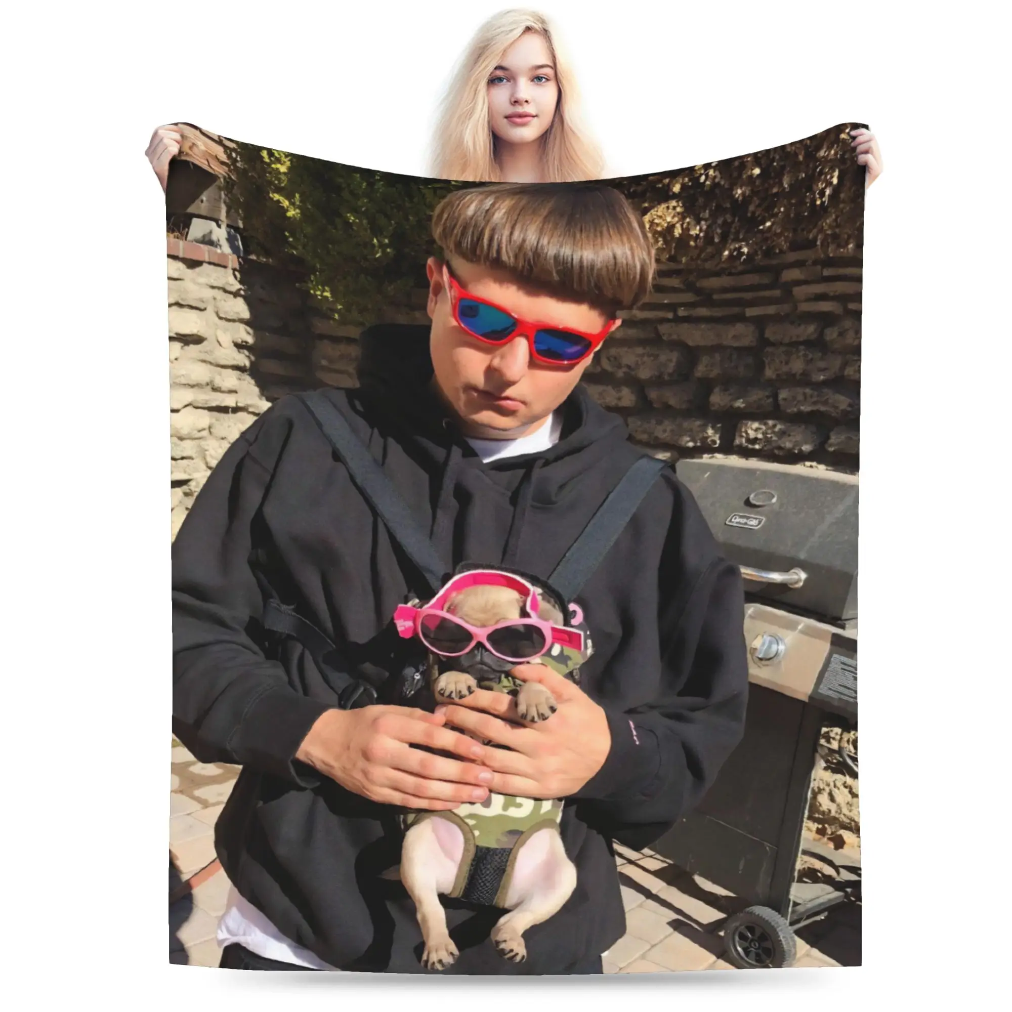 RIP Oliver Tree 1993-2026 Blanket Super Soft Cozy  Throw Blankets for Couch 50x60 Inch Multi-size Plush Thin Quilt