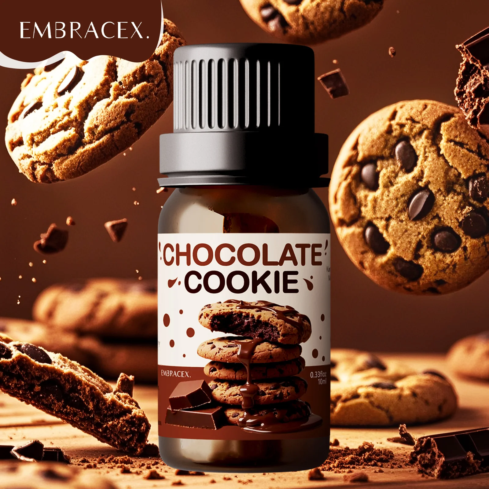 10ml Chocolate Cookie Fragrance Oils Sweet Scent Oil Of Humidifier Diffuser Fragrance For Home Car Air Freshener Gift For Friend
