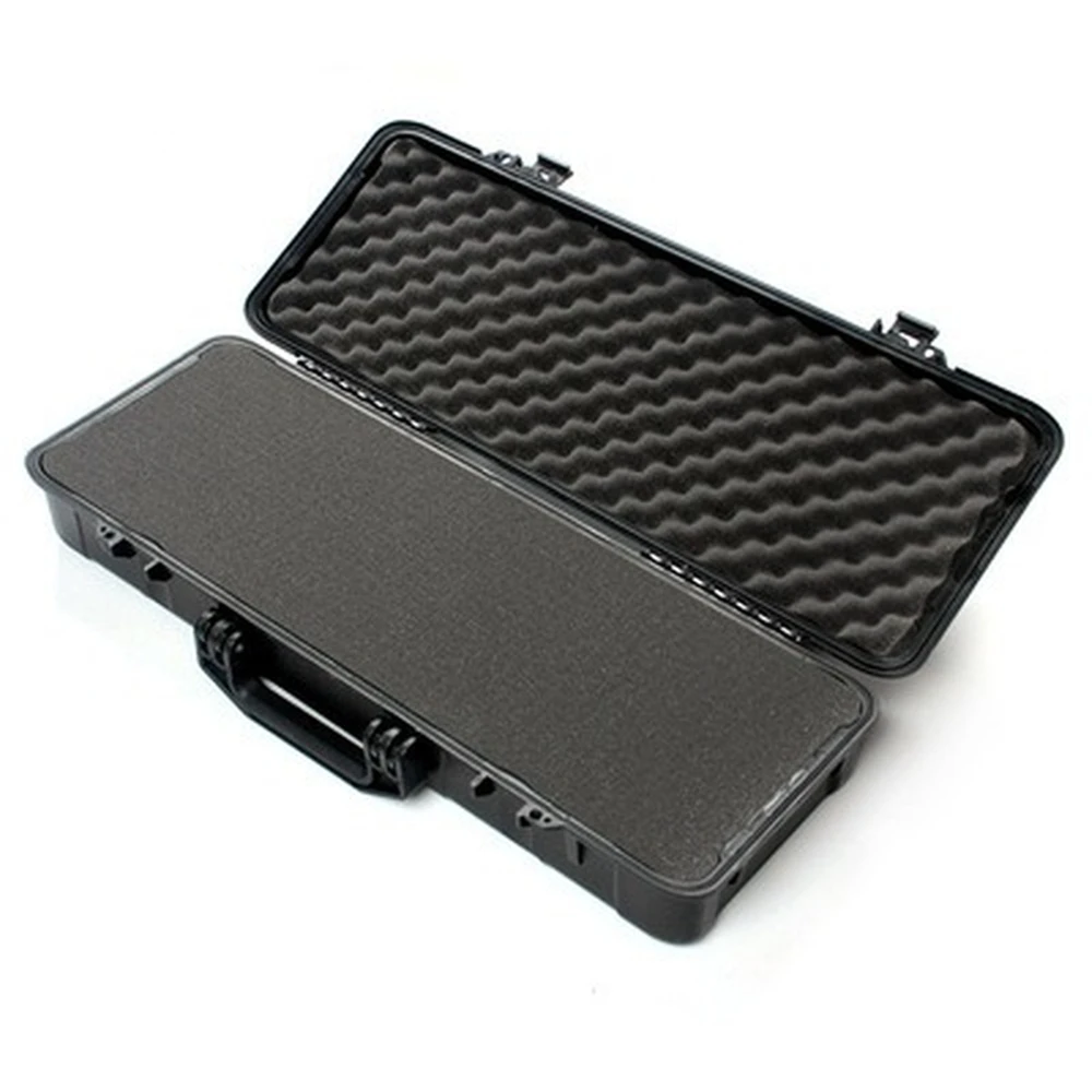 Hunting Waterproof Safety Box Shockproof Instrument Rifle Air Gun Aiming Seal Storage Protection Organizer Toolbox