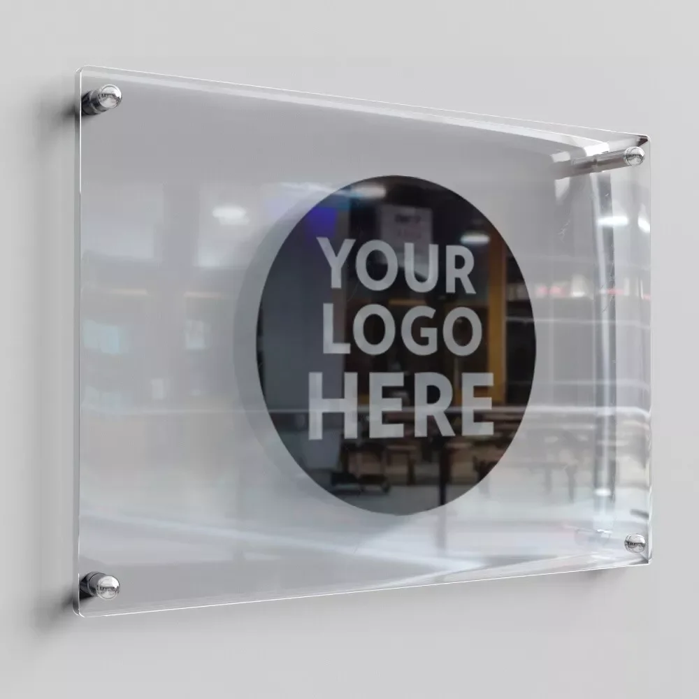 Customized Acrylic Sign with Your Bsiness Logo Brand