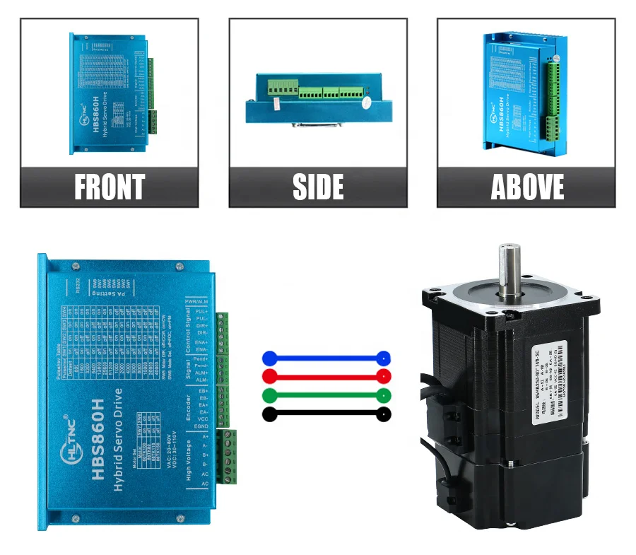 Driver Motor Stepper Digital Closed-loop Nema 34 HBS860H 86 Nema 34 Closed Loop