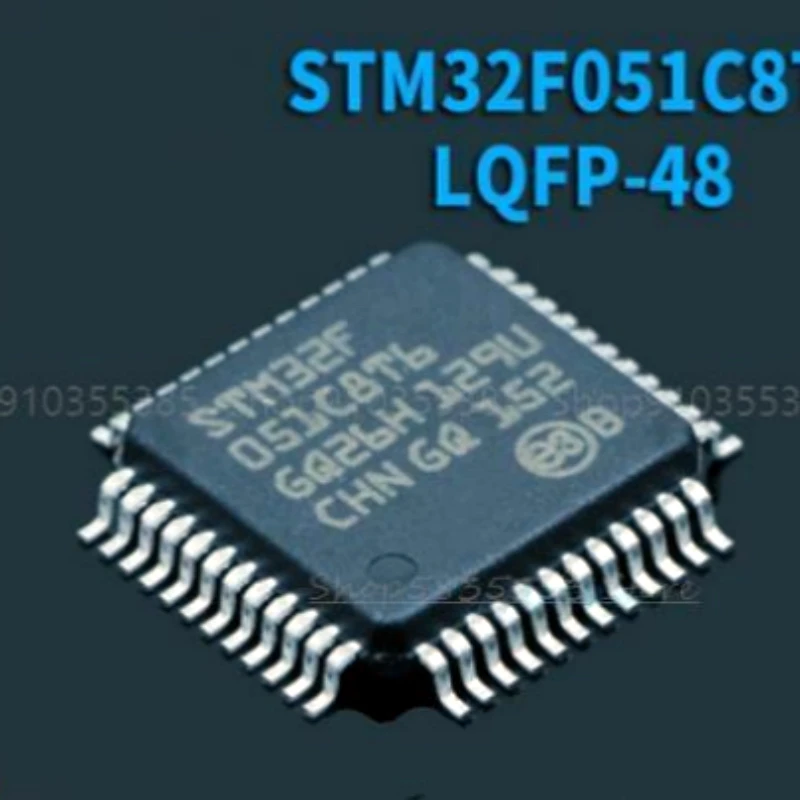 

10pcs New STM32F051C8T6 STM32F051C6T6 STM32F051C4T6 QFP-48 microcontroller chip