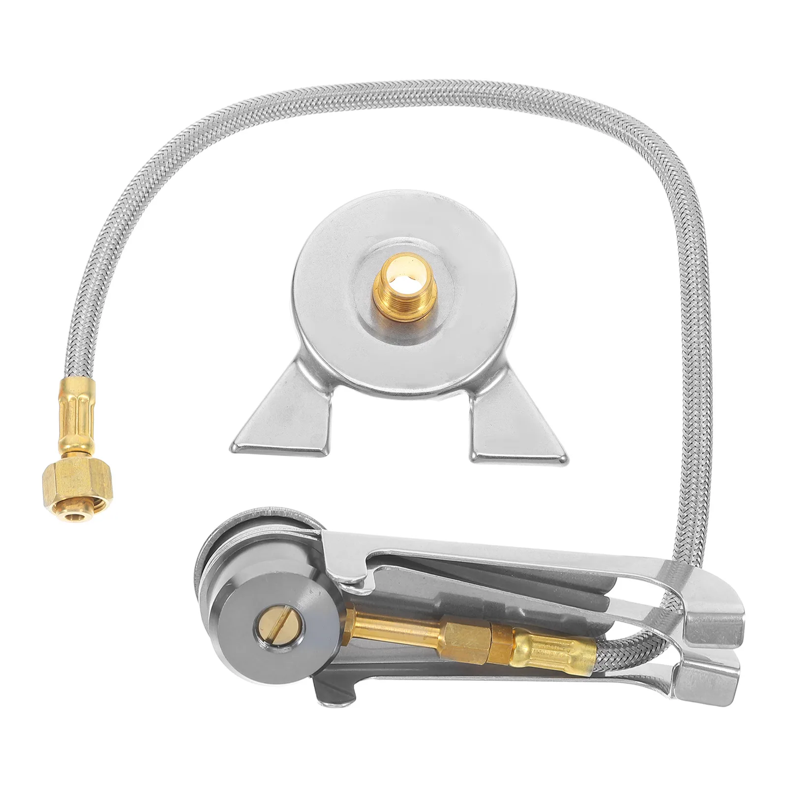 

Outdoor Stove Converter Camping Gas Burner Valve Adapter Propane Bottle Connector Splitter Canister Adapter Cylinder Washer