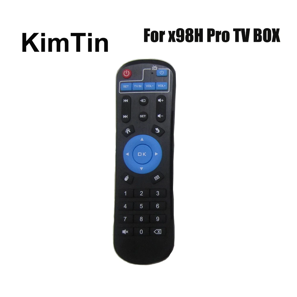 Genuine Replacement IR Remote Control Support IR learning for X98H Pro Android 12 TV Box