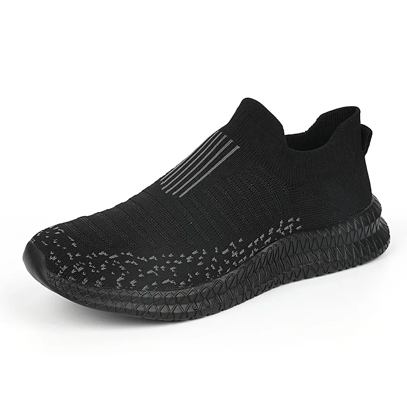 

Designer men's Casual sneakers new large size flying mesh surface breathable non-slip flat shoes light casual sports men‘s shoes