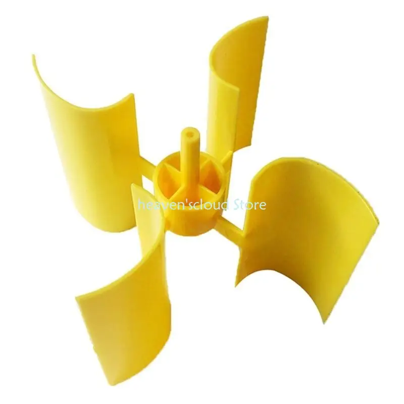 Y88B 마이크로 풍력 터빈 팬 블레이드 전기 발전기 소형 모터 팬 블레이드 마이크로 모터 전기 팬 블레이드