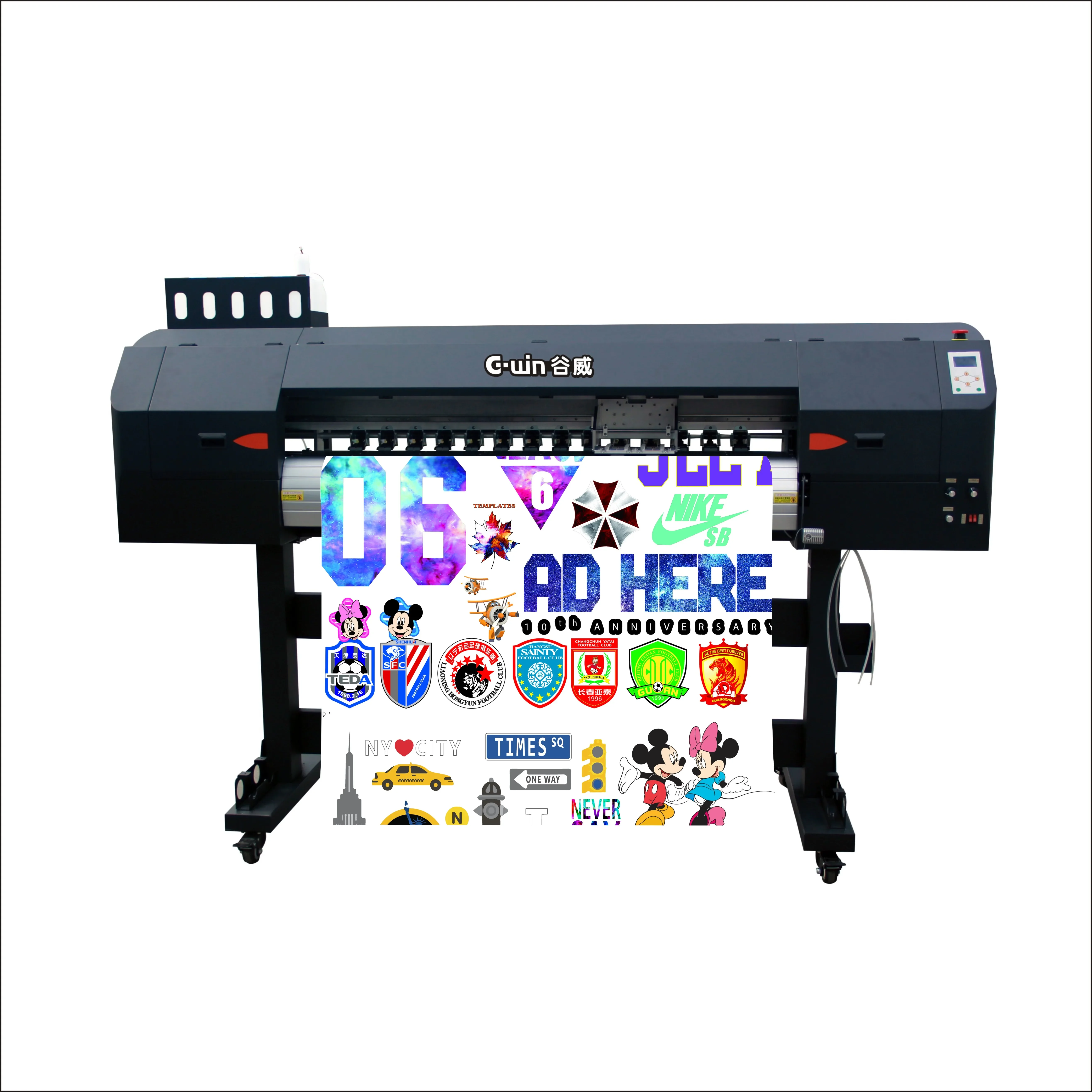 4 Head Digital Printing Machine 4720 I3200 High Speed Roll To Roll A3 A2 DTF Printer Use DTF Film A3 A2