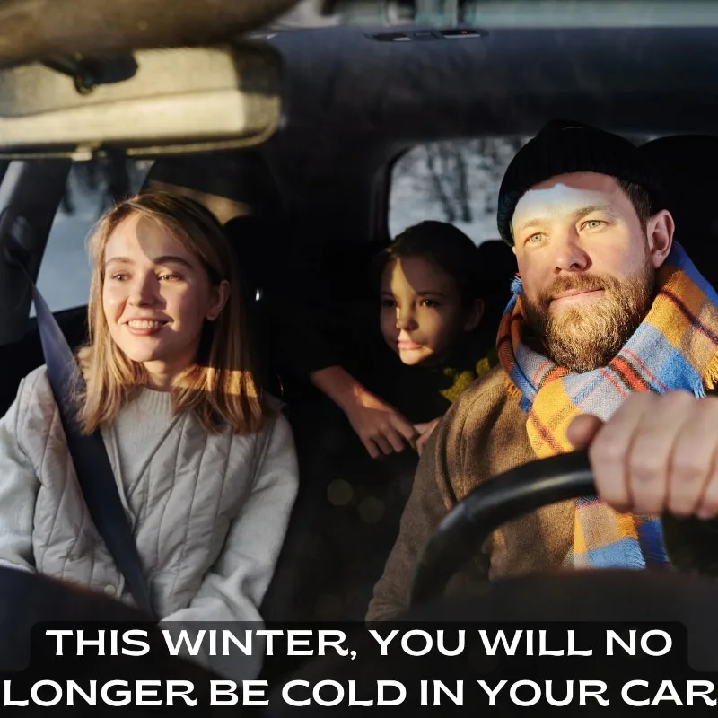 12 فولت سخان سيارة تذويب جهاز إزالة الضباب المحمولة الزجاج الأمامي دفئا مروحة مزدوجة للمركبة الاتحاد الأوروبي التوصيل الشتاء القيادة الملحقات #6