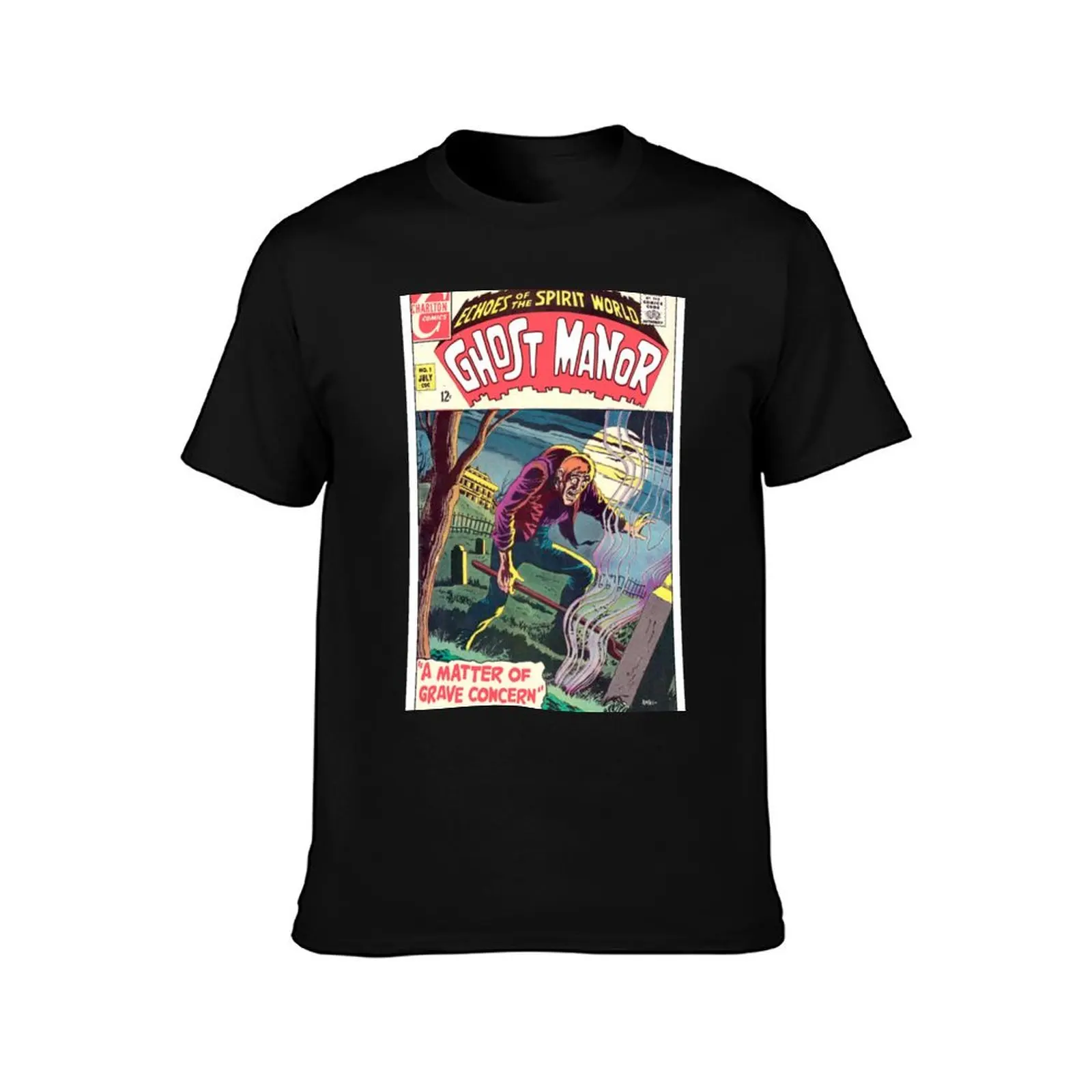 Ghost Manor Issue 1 - restored cover T-Shirt Stretch Fabric Comfort T-Shirt