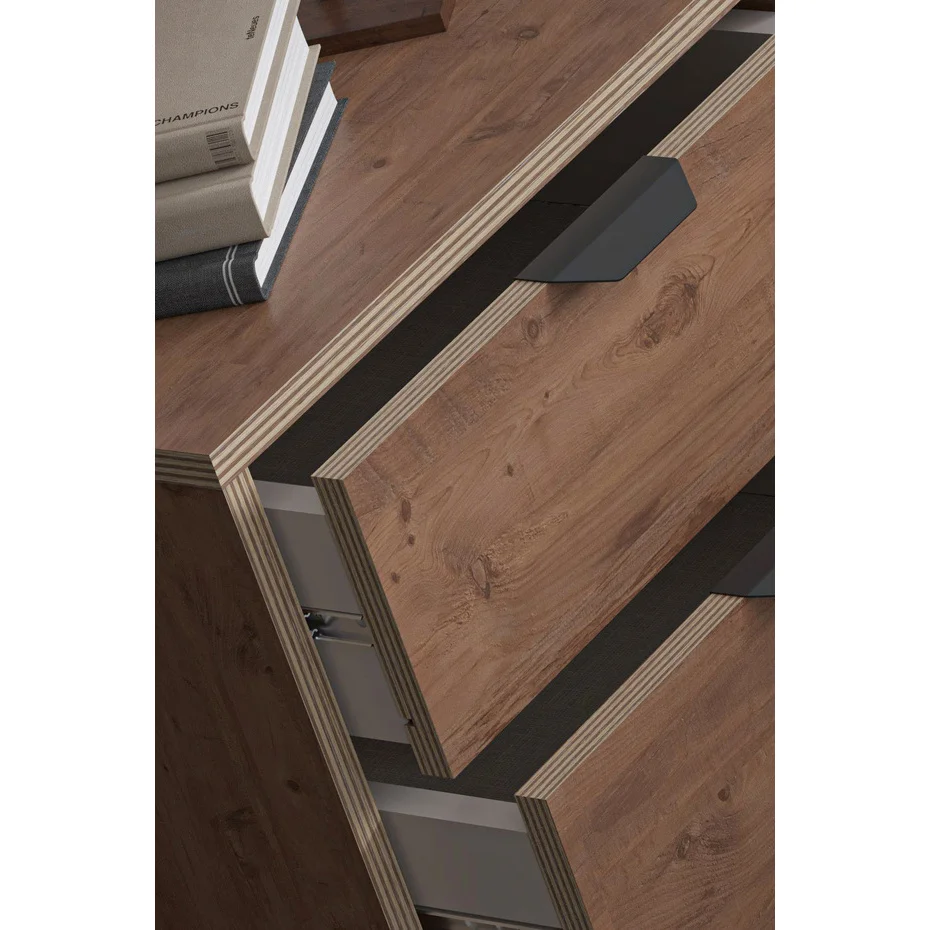 SARMOBİ Arden 2 Elegant Nightstands With 2 Drawers Komodin Nightstand Furniture