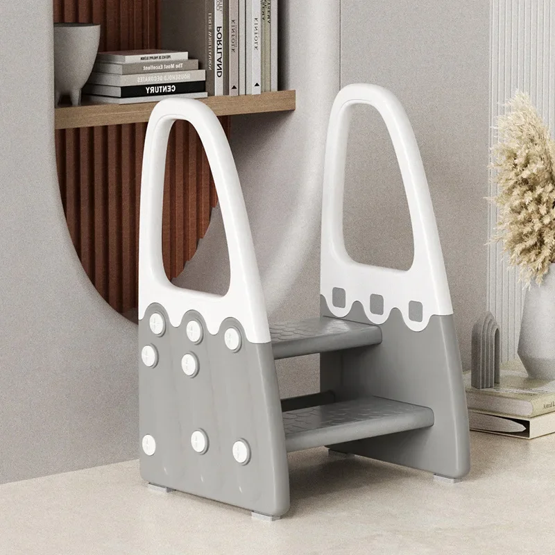 Kids Step Stool Bathroom Sink Foot Stool Ladder Washing Hands Non Slip Step Stool Children's Climbing Ladder Washbasin Bench