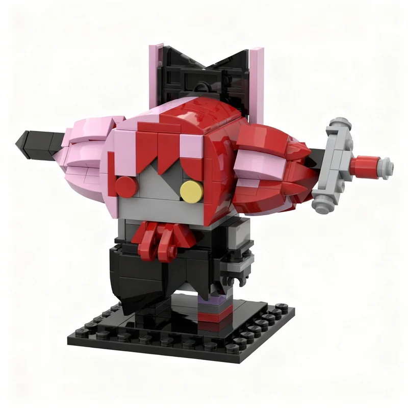 

NEW 233PCS MOC Creative Model Kureiji Ollie Brickheadz Custom Building Blocks DIY Ideas Assembly Display Gift Decoration Home