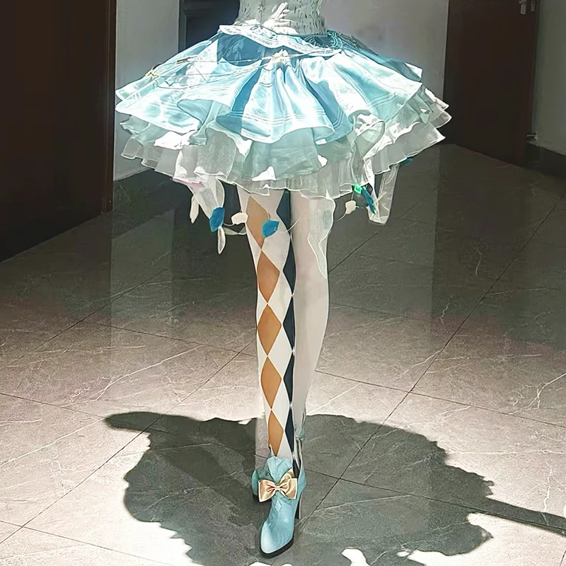 เกม Identity V Drifting Moonlight Margaretha Zelle คอสเพลย์เครื่องแต่งกาย Pantyhose ผู้หญิง JK ถุงน่องชุดหญิงอุปกรณ์เสริม