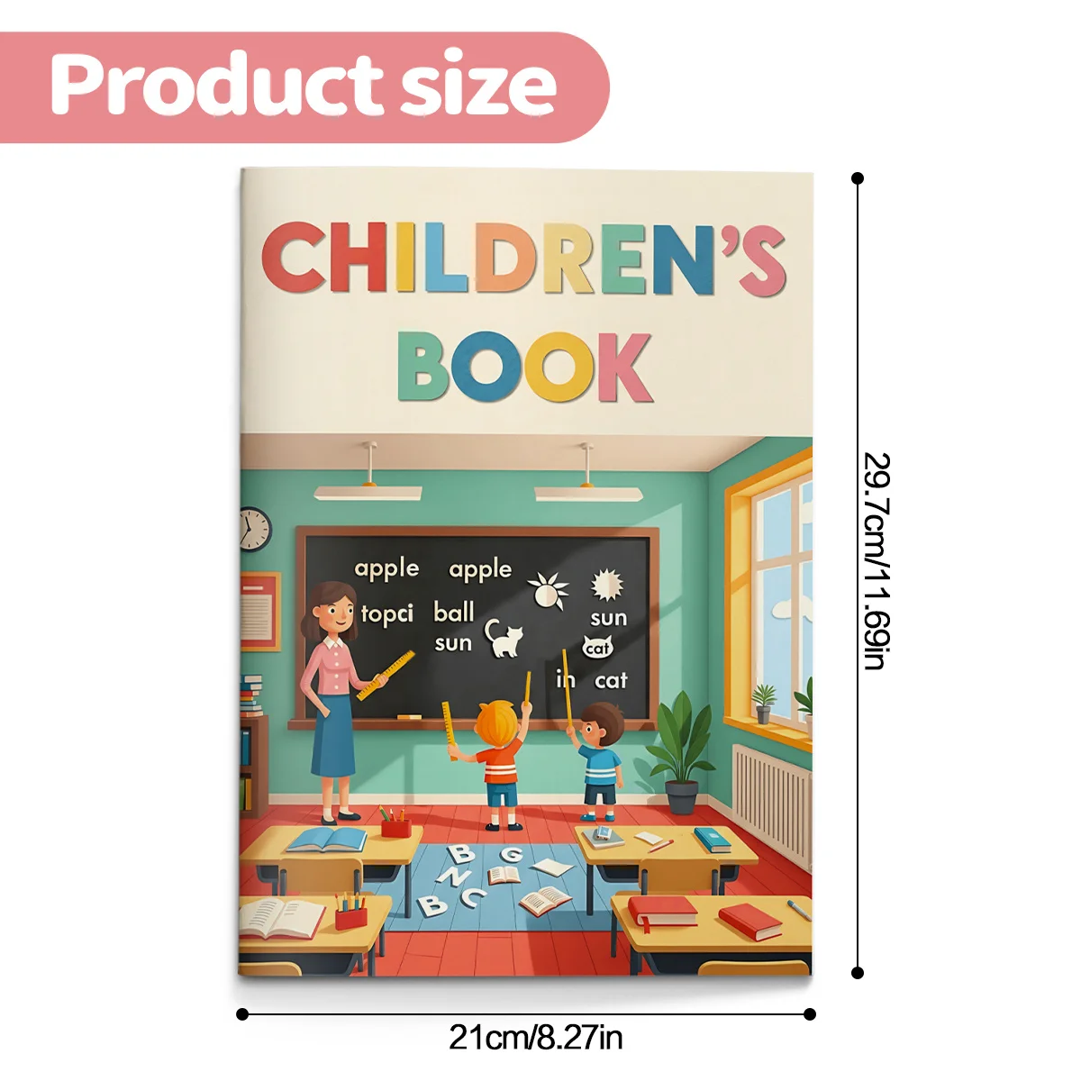 Alphabet Tracing and Word Matching Book for Kids Workbook to Practice ABC Letters and Connect Words Build Writing Reading and