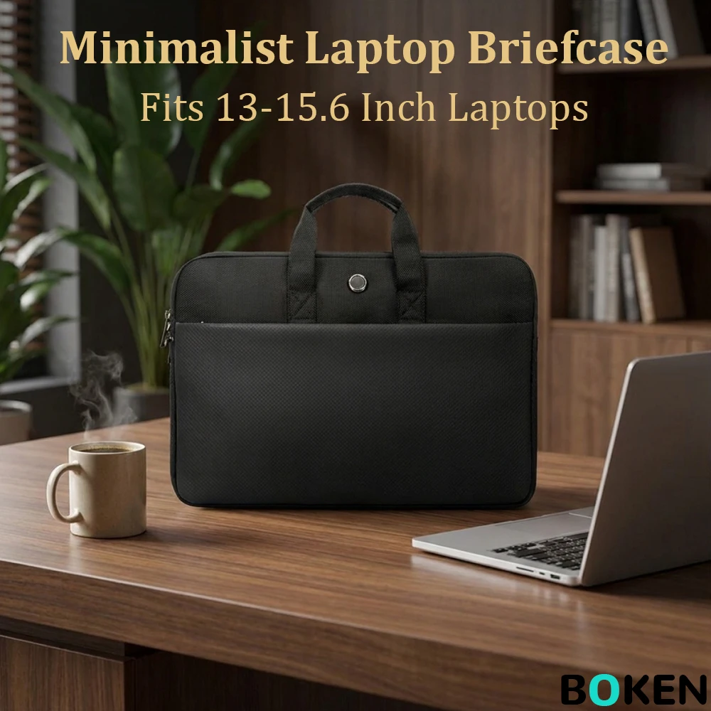 

Laptop Sleeve Bag 13 14 15 16inch for Lenovo Dell, HP, Huawei Handle Bag, Portable Shockproof Computer Bag for Business & Travel