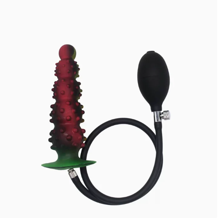Detachable Inflatable Anal Plug, Body-Safe Silicone Expand Butt Plug for Men Women, Prostate Massager,Adult Sex Toys,Gay Sex Toy