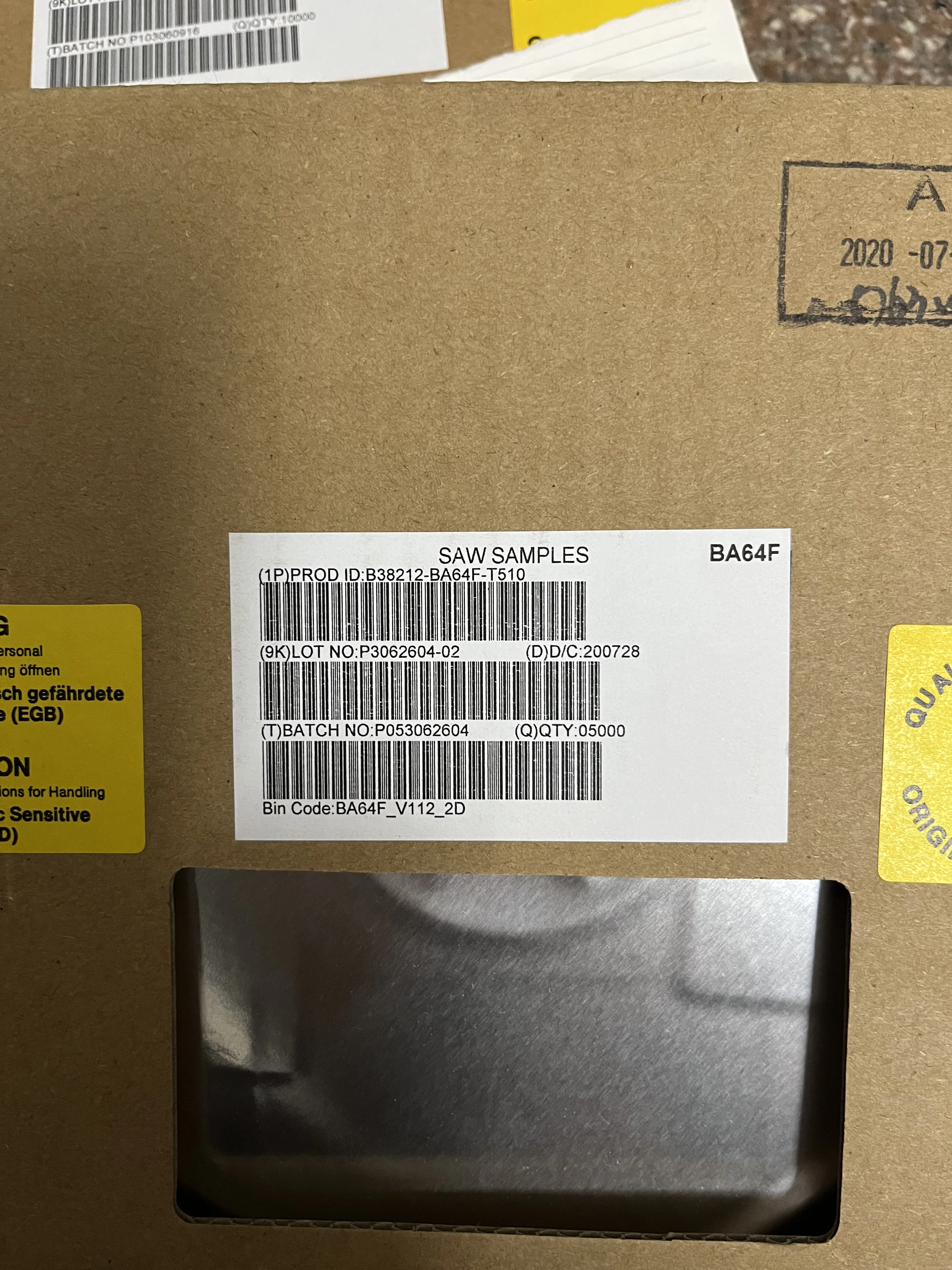 10SZT B38212-BA64F-T510