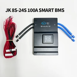 JK-BD6A24S10P  8S-24S 100A SMART BMS Support Bluetooth APP 0.6A JiKong Active Balance